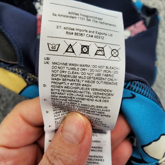 Adidas Women’s Medium-Support All-Over Print Sports Bra Size XSAC Multic… - Picture 7 of 9